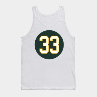 Aaron Jones Green Bay Packers Number 33 Jersey Inspired Tank Top